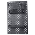 SKÅDIS Pegboard combination, black, 36x56 cm