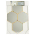 Mirror Diamond Set of 4, gold