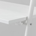 BJÖRKÅSEN Folding table, white, 110x59 cm