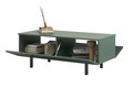 Coffee Table with Storage Scalia II 120, matt labrador, black legs
