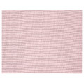 FLYGFISK Place mat, light pink, 38x30 cm