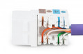 CAT 6, Class E Keystone module unshielded