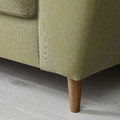 SLATORP 2-seat sofa, Vissle yellow-green
