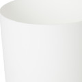 Plant Pot GoodHome 21 cm, plastic, white