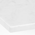 ÄNGSJÖN / BACKSJÖN Wash-stnd w drawers/wash-basin/tap, oak effect/white marble effect, 82x49x71 cm