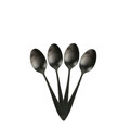 Cutlery Set Charbon 16pcs, black