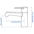 BROGRUND Wash-basin mixer tap, chrome-plated