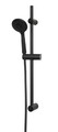 GoodHome Shower Set 3-functional Cavally, black