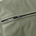VRETSTORP 3-seat sofa-bed, Hakebo grey-green