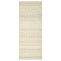TIDTABELL Rug, flatwoven, beige, 80x200 cm