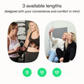 GREEN CELL Cable USB-C-USB-C PowerFlex 100W, silicone, 1.2m, white