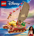 LEGO Disney Moanas Adventure Canoe 6+