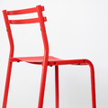 GENESÖN Chair, metal/red