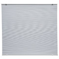 HORNVALLMO Block-out pleated blind, white/top-down bottom-up, 60x130 cm