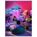 BRÄNNBOLL Gaming easy chair, grey/bright yellow