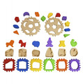 Shape Sorter Animals 32pcs 1+