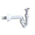 Flomasta Bathroom Sink P-Trap Waste Drain Pipe P-Trap 32mm