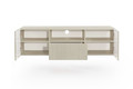 Wall-Mounted TV Cabinet Nicole 150 cm, cashmere/matt cashmere