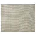 FLYGFISK Place mat, light beige, 38x30 cm