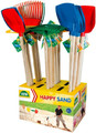 Lena Garden Tools for Children 60cm Display 24pcs, assorted colours, 3+