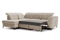 Corner Sofa-Bed Left Belavio L Austin 02 Beige
