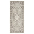 VEDBÄK Rug, low pile, light grey, 80x180 cm