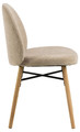Dining Chair Sophia, beige/oak