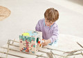 LILLIPUTIENS Wooden Activity Cube - Farm 12m+