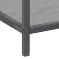 Nightstand Bedside Table Seaford, black