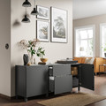 BESTÅ Storage combination with drawers, 180x42x74 cm