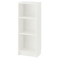 BILLY Bookcase, white, 40x28x106 cm