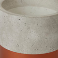 Plant Pot Concrete GoodHome 12 cm, copper