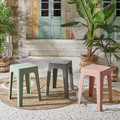 Stool Spectra, plastic, grey
