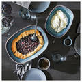 GLADELIG Oven dish, set of 2, blue