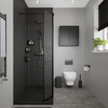GoodHome Toilet Paper Holder Kina, black