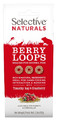 Selective Naturals Berry Loops Snacks for Guinea Pigs Timothy Hay & Cranberry 80g