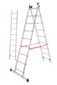 AW Aluminium Ladder Basic 3x9 Steps 150kg