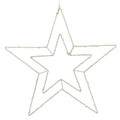 LED Star 48 x 45 cm, in-/outdoor, warm/cool light