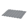 GoodHome Sink Mat Datil 30 x 27 cm, grey