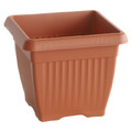 Plant Pot Terra 19 cm, plastic, terracota