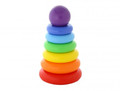 Pyramid Stacking Ring Educational Toy 12m+