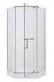 Durasan Shower Enclosure Diamond 90x90x195cm, chrome