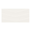 Glazed Tile Perouso Cersanit 29.7 x 60 cm, white satin, 1.25 m2