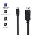 Qoltec Mini DisplayPort v1.1 male DisplayPort v1.1 male | 4K | 1.8m