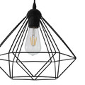 GoodHome Pendant Lamp Smertrio E27 IP20 33cm, black