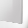 METOD High cabinet with shelves, white/Ringhult light grey, 60x37x200 cm