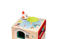LILLIPUTIENS Wooden Activity Cube - Farm 12m+