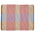 STRANDFLOKA Place mat, Pattern/multicolour, 45x35 cm