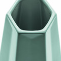 LIVSLÅNG Vase, green, 20 cm