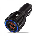 MacLean Car USB Socket Charger MCE478B, black